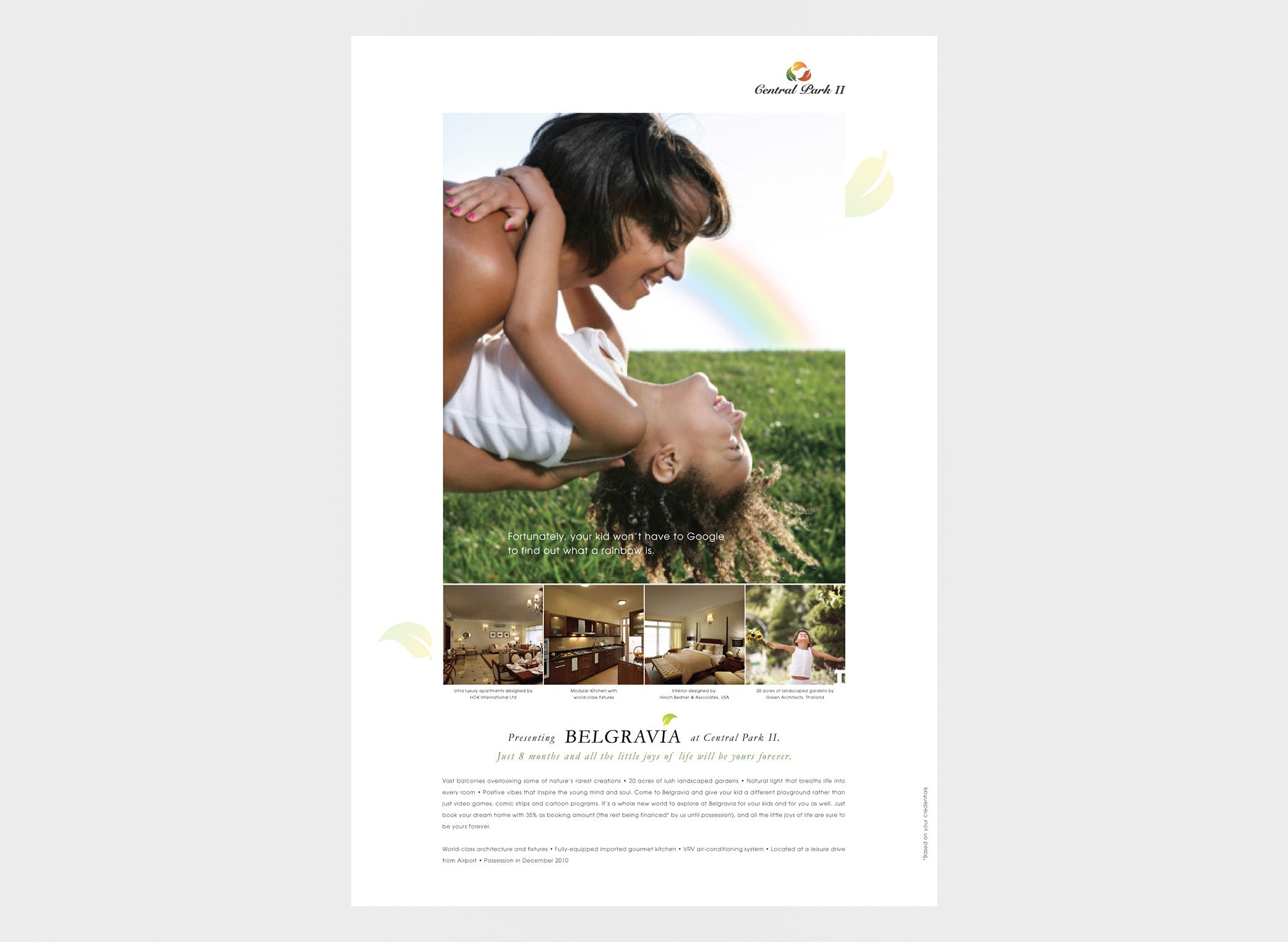 Ad Campaign - Central Park - Belgravia - Nature